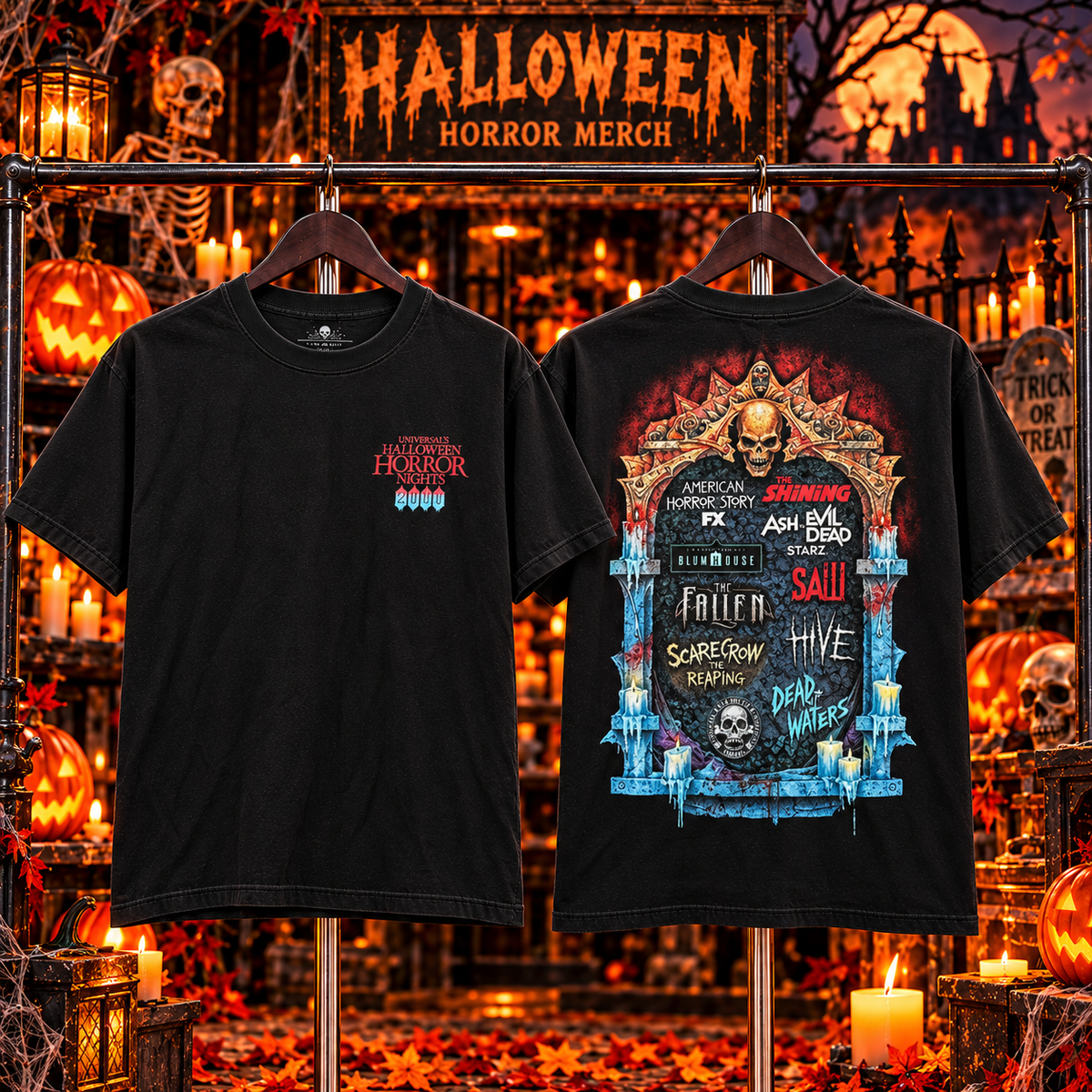 Halloween-themed T-shirt