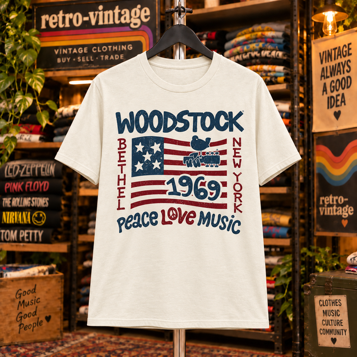 Woodstock Bethel New York graphic T-shirt