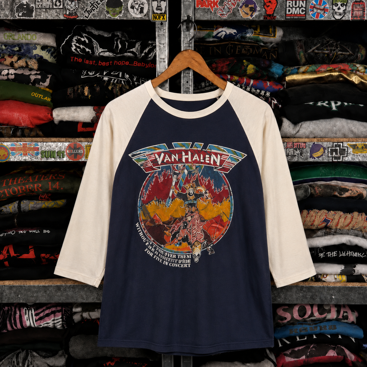 Vintage Van Halen Raglan T-Shirt