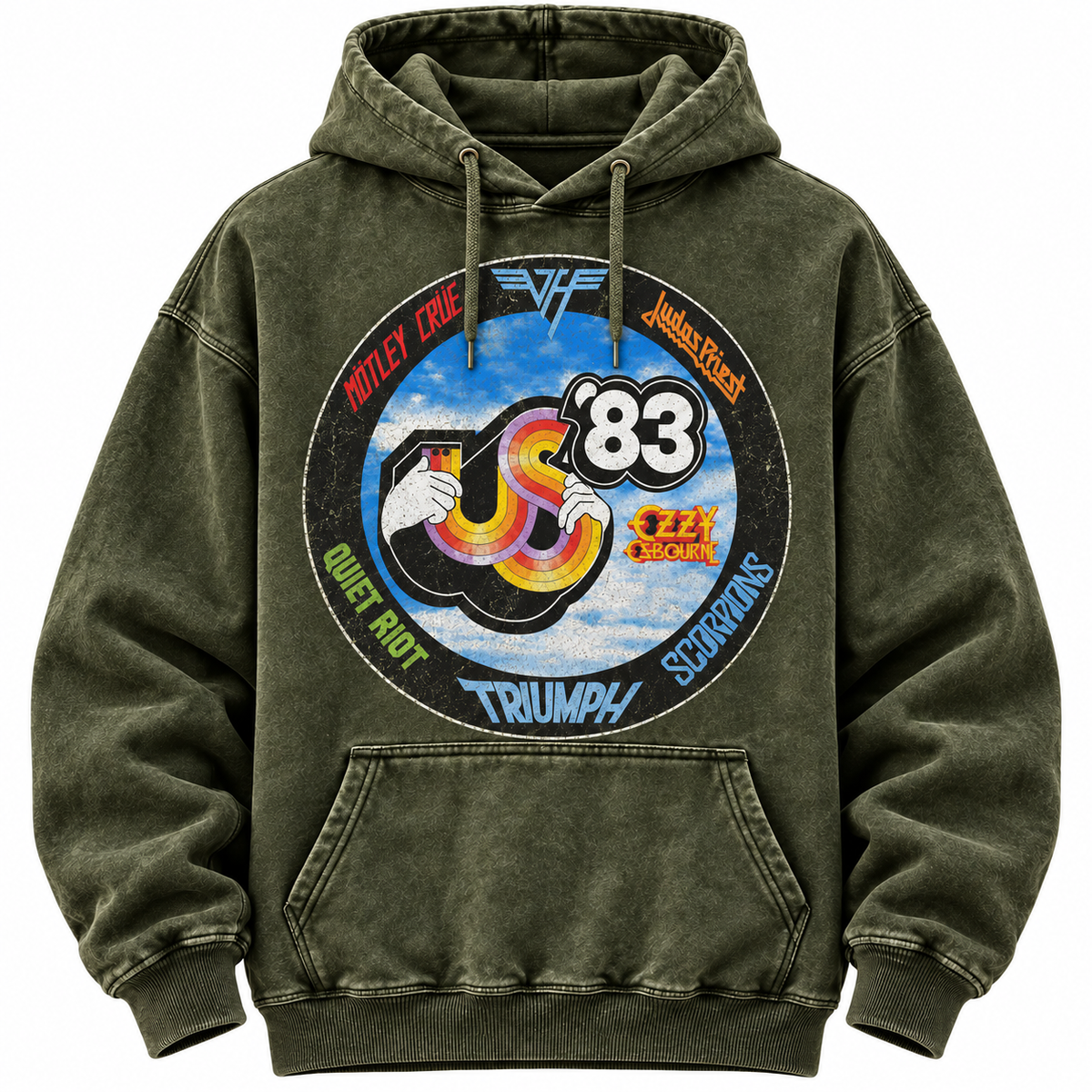1983 Us Festival Concert Hoodie