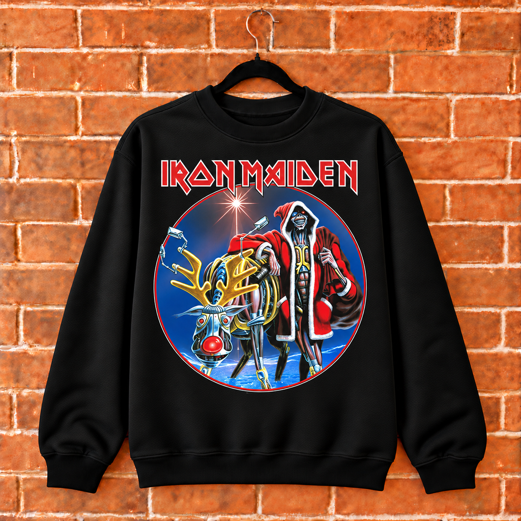 ♠ Iron Maiden Sweatshirt ✦ Iconic & Rare