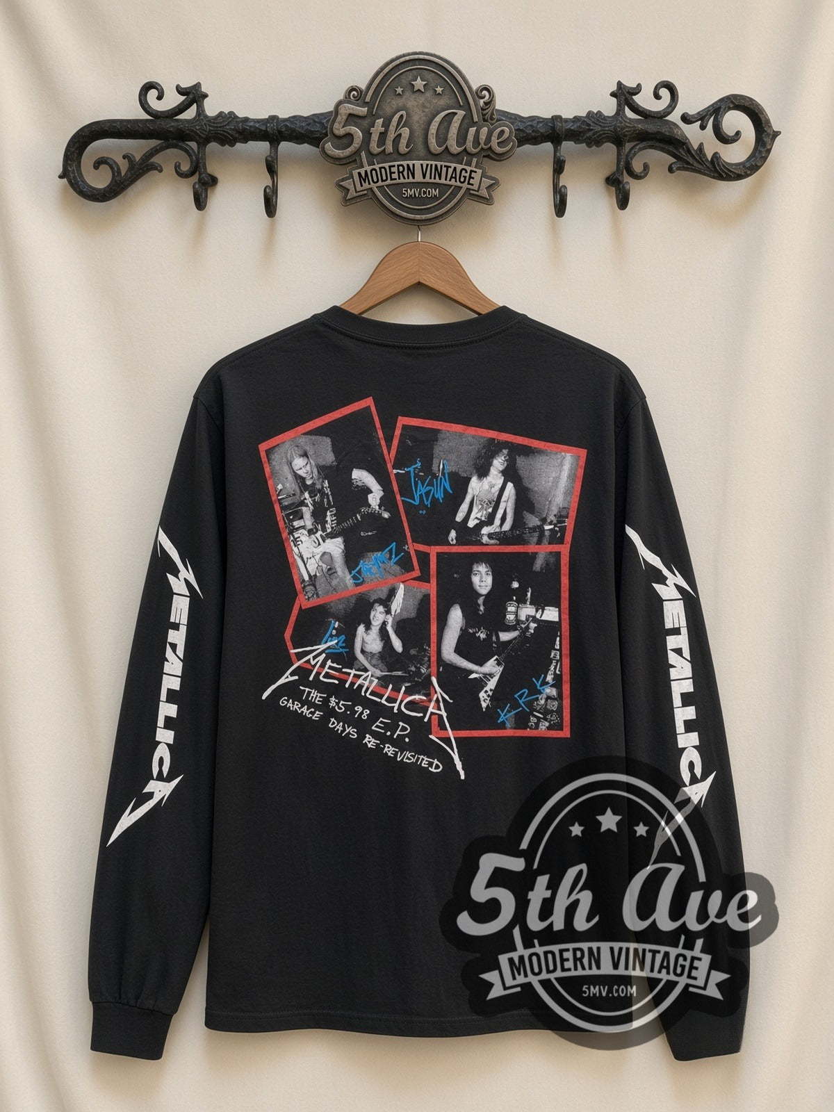 Metallica – Garage Days Re-Revisited – Vintage Band Long Sleeve T-Shirt