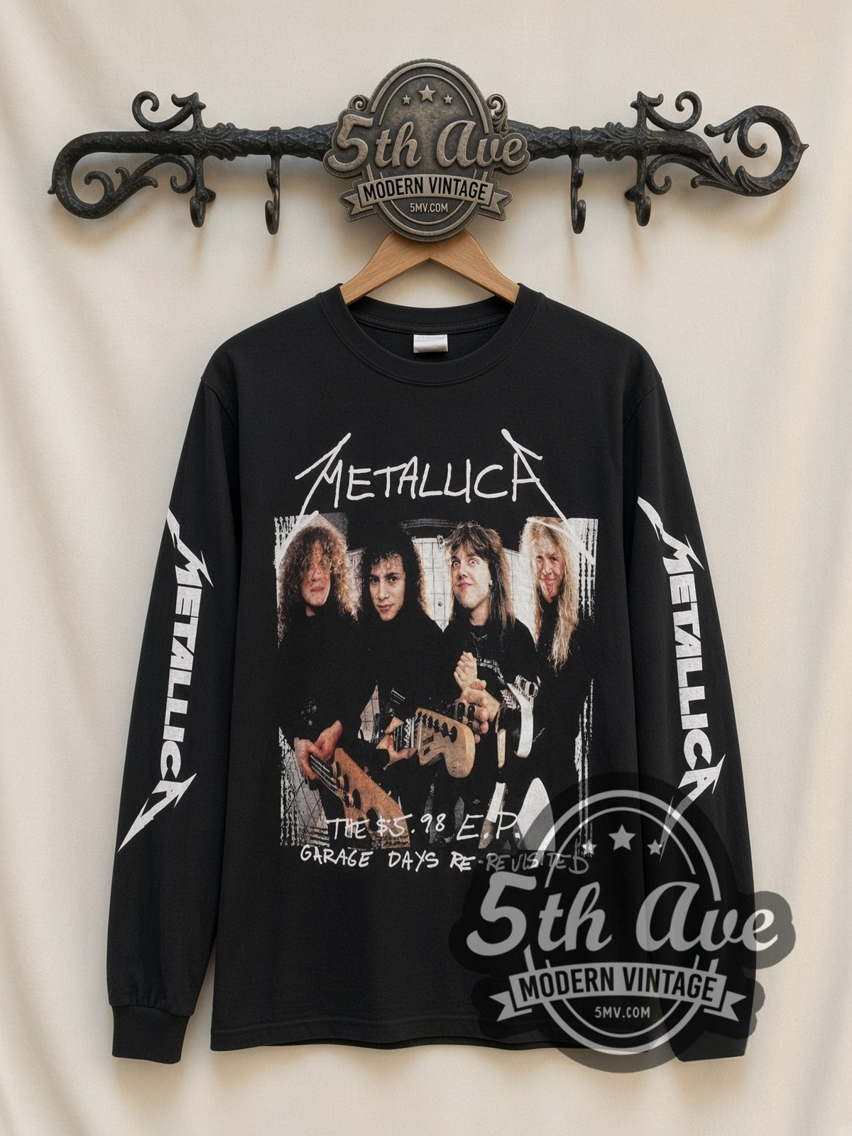 Metallica – Garage Days Re-Revisited – Vintage Band Long Sleeve T-Shirt