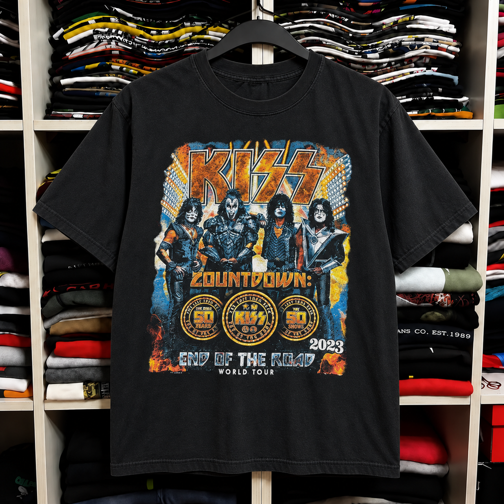 Vintage KISS Band Concert T-Shirt