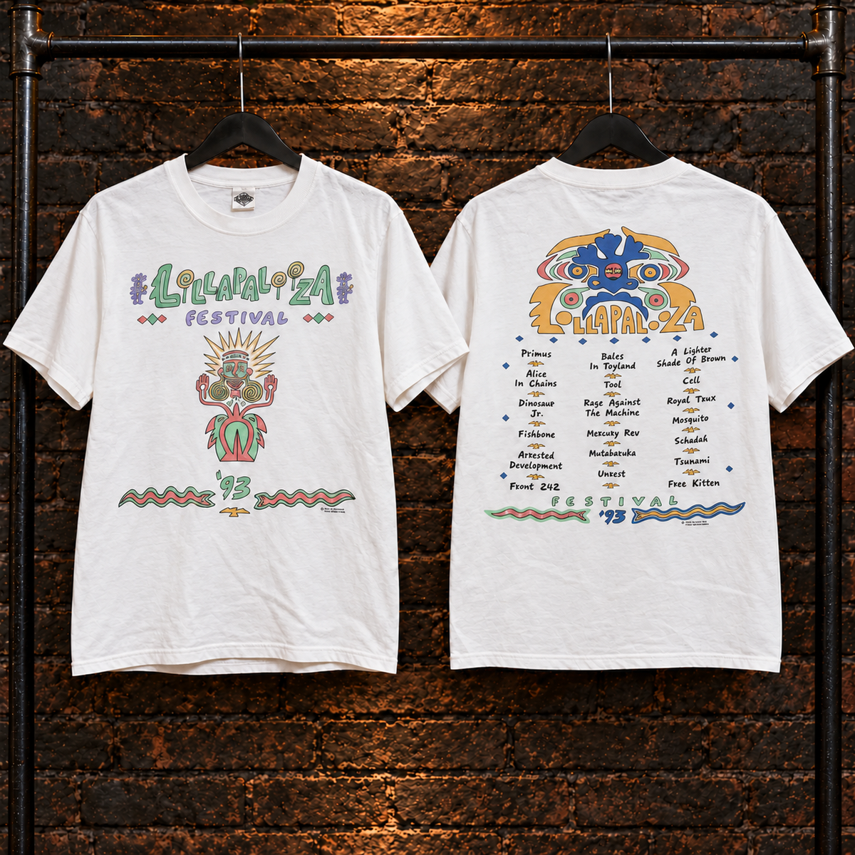 Vintage Lollapalooza Tour T-Shirt