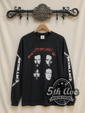 Metallica – Four Faces – Vintage Band Long Sleeve T-Shirt