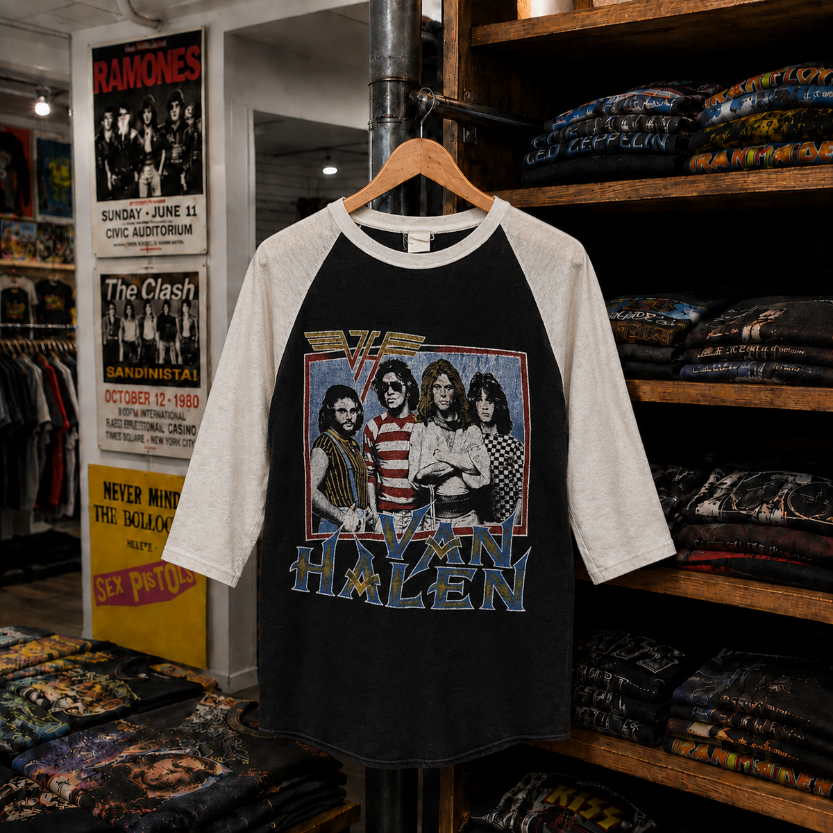 Vintage Van Halen Raglan T-Shirt