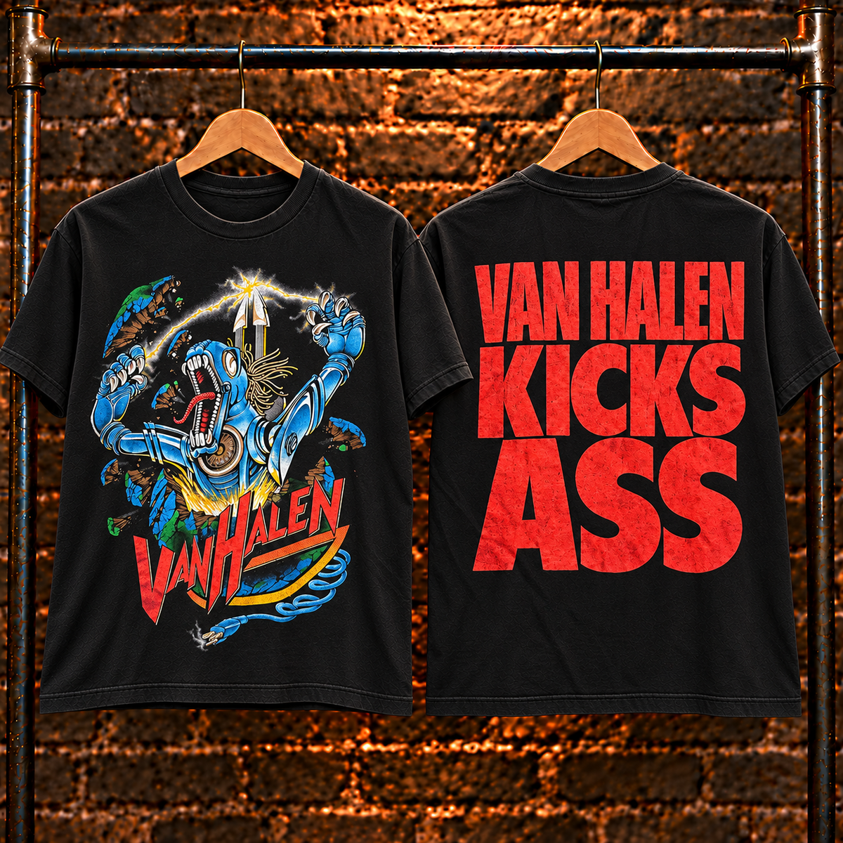 Vintage Van Halen Band Tour T-Shirt