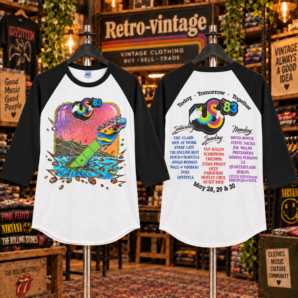 1983 Us Festival Concert Shirt