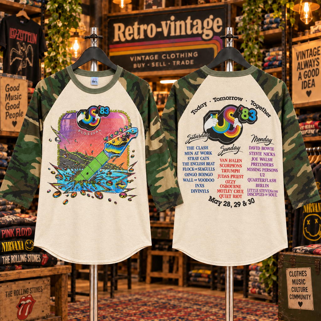 1983 Us Festival Concert Shirt