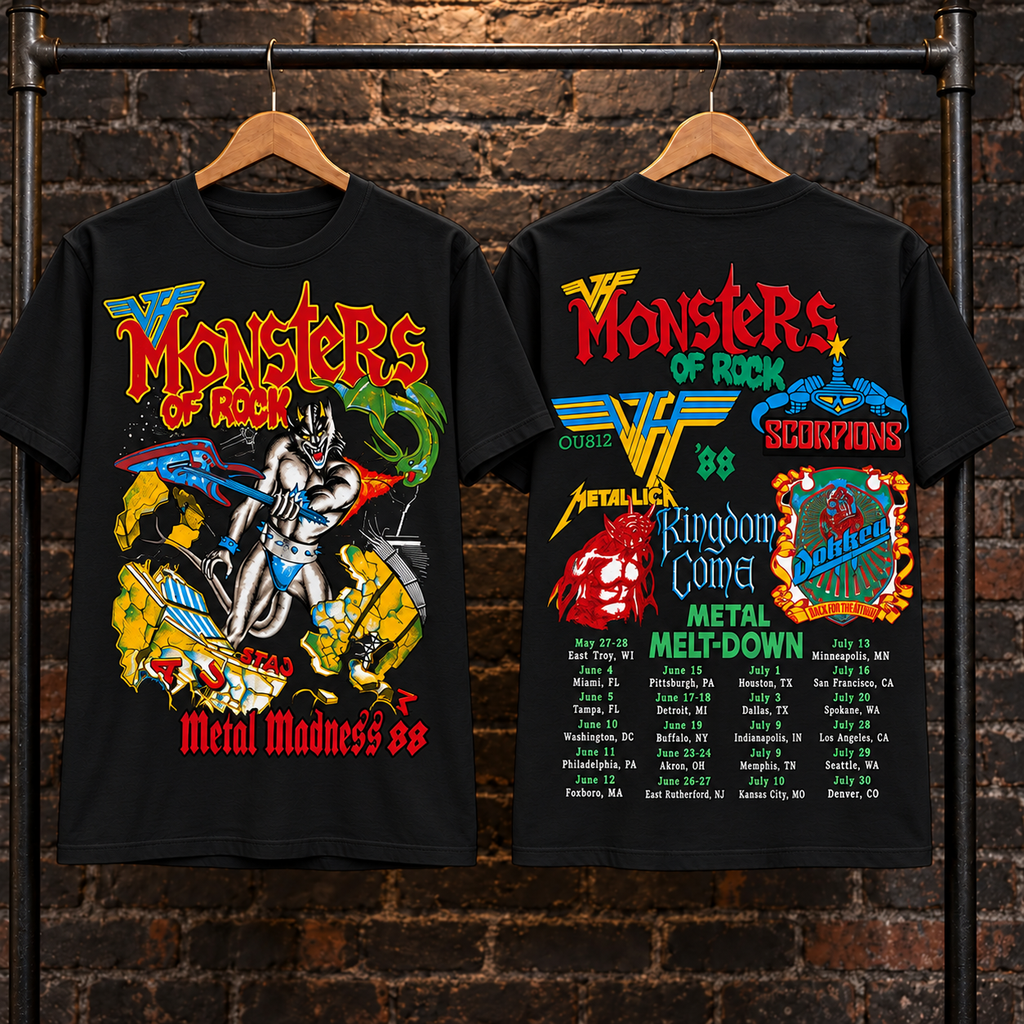Vintage Monsters of Rock T-Shirt