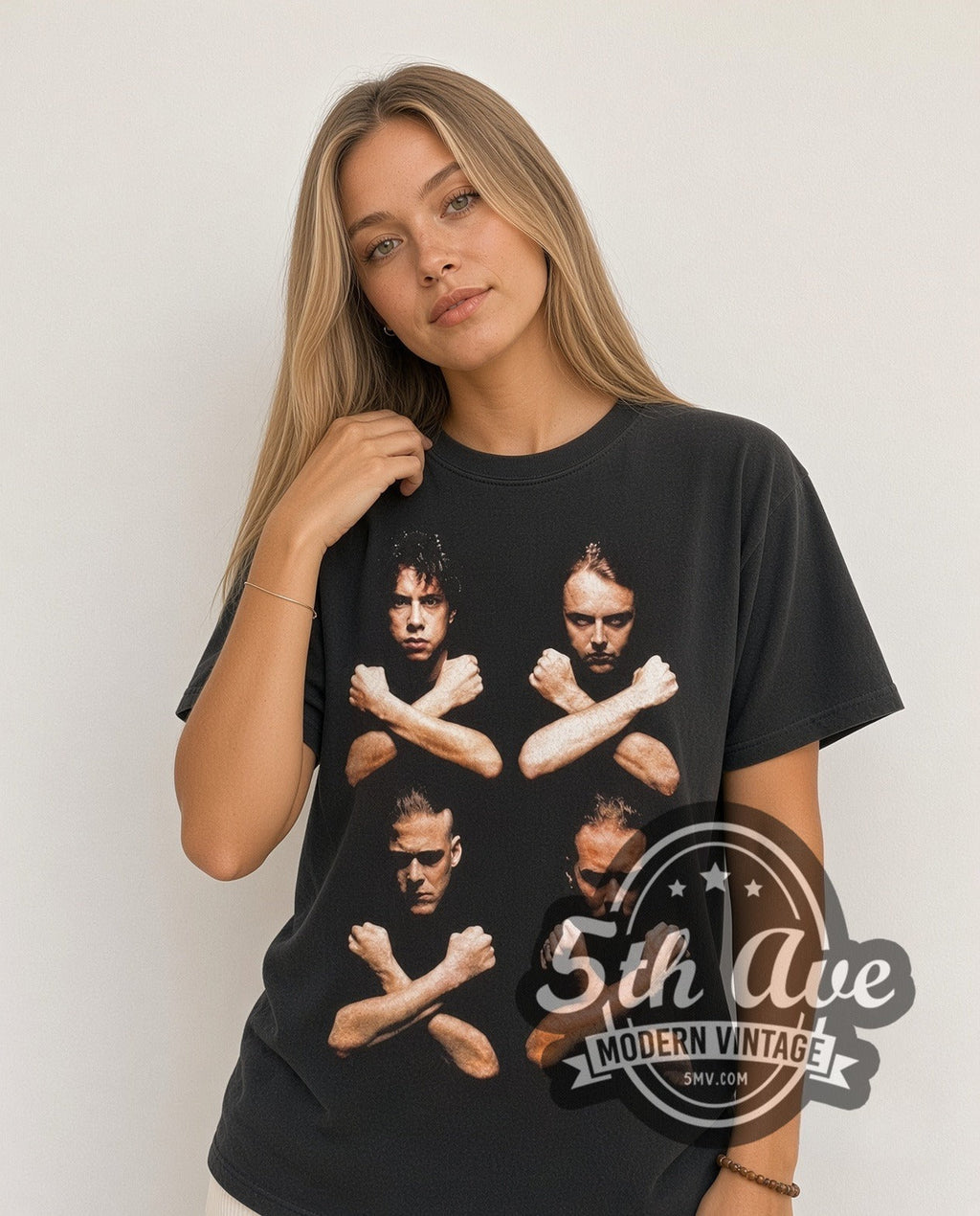 Metallica – Crossed Arms – Vintage Band T-Shirt