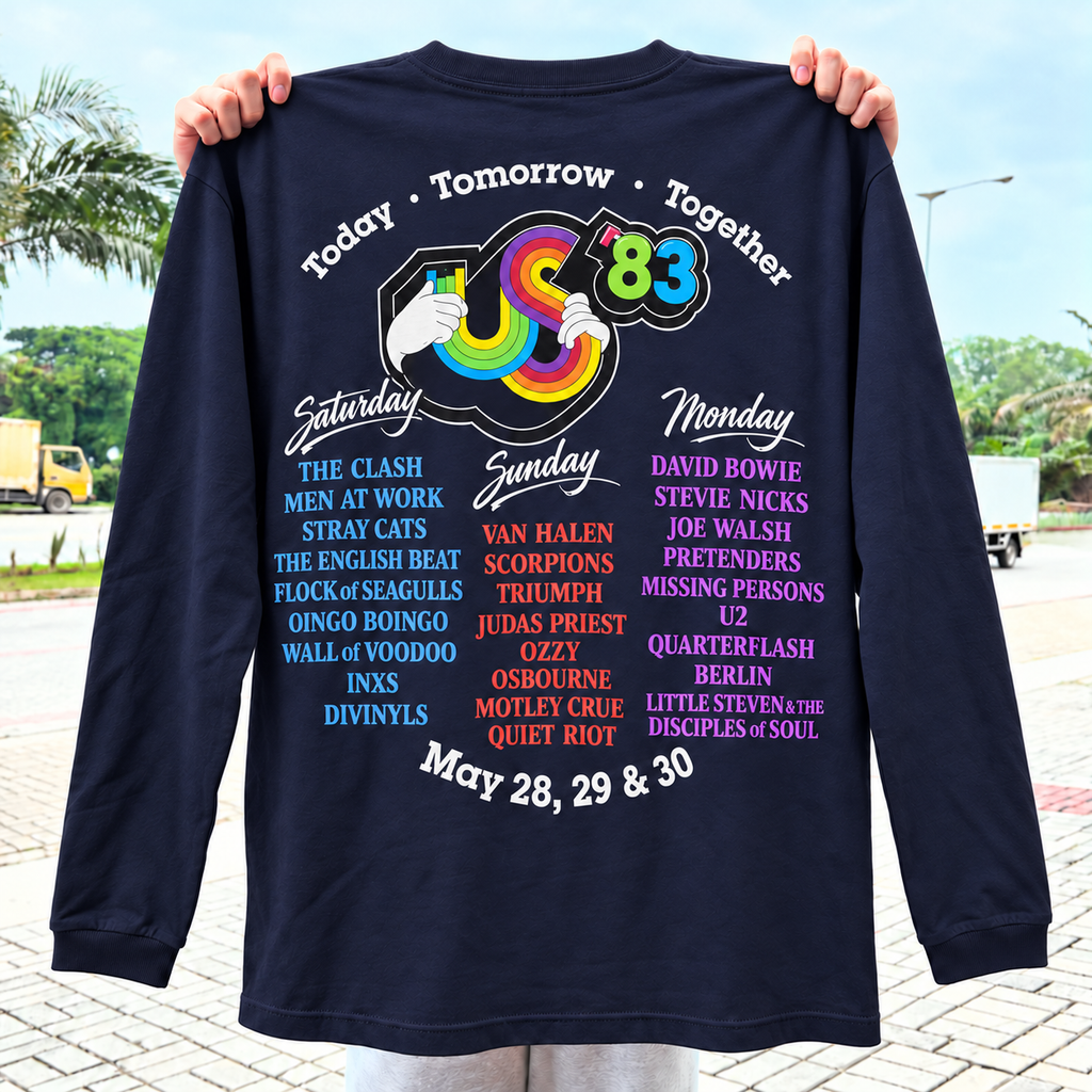 1983 Us Festival Concert Long Sleeve