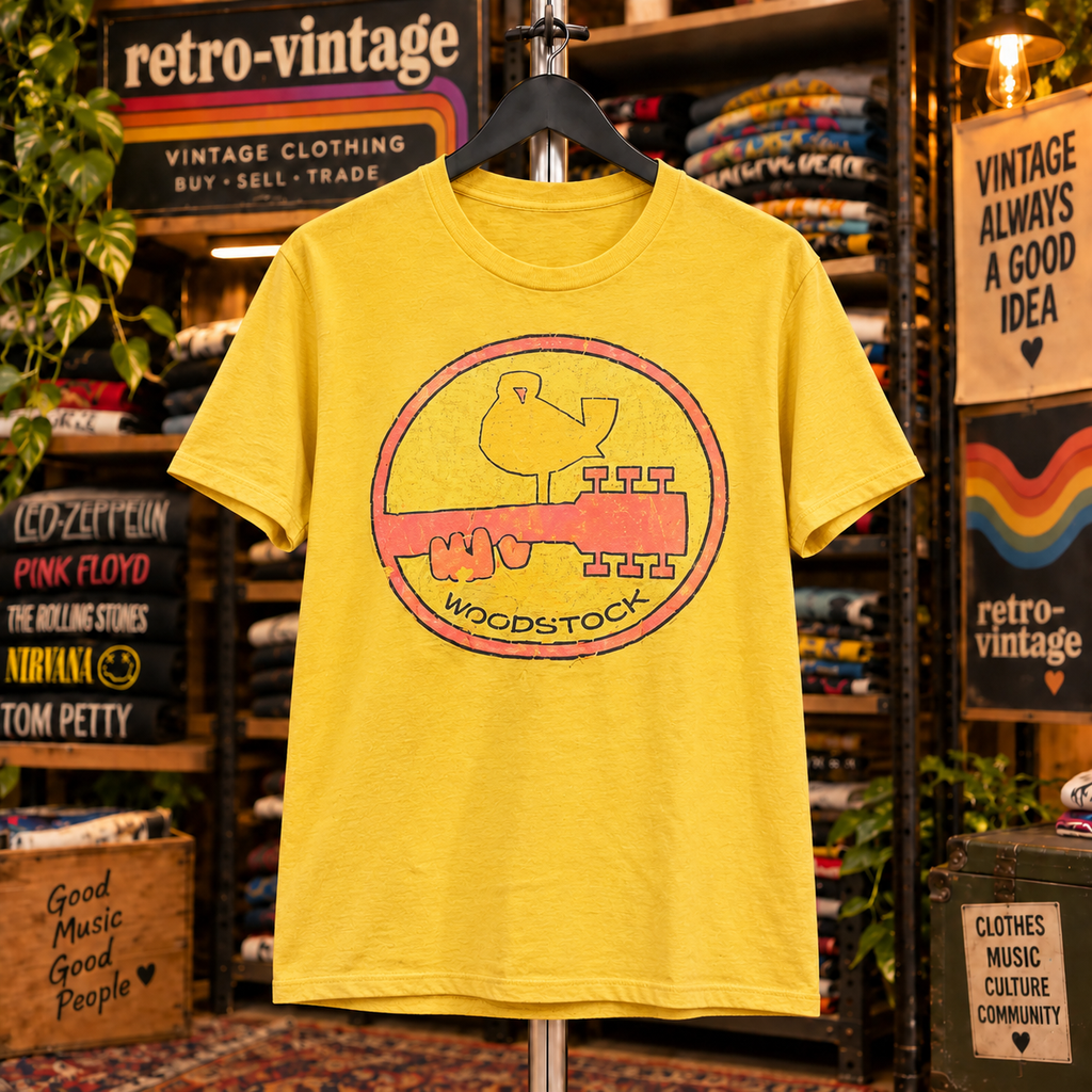 1969 Retro Woodstock Festival Hippie T-Shirt
