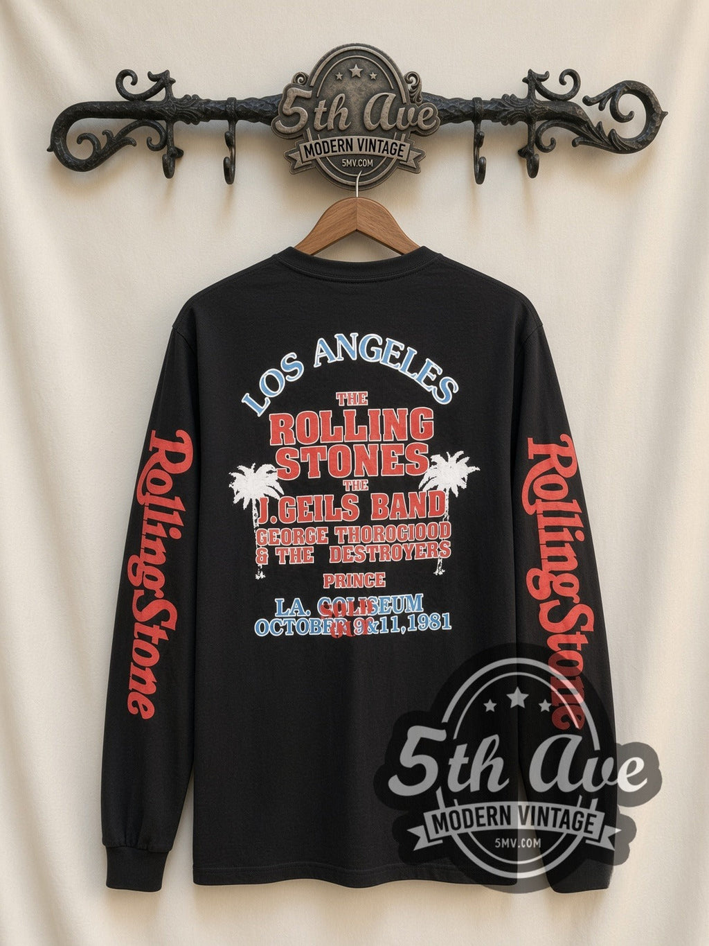 The Rolling Stones – Dragon Stadium – Vintage Band Long Sleeve T-Shirt