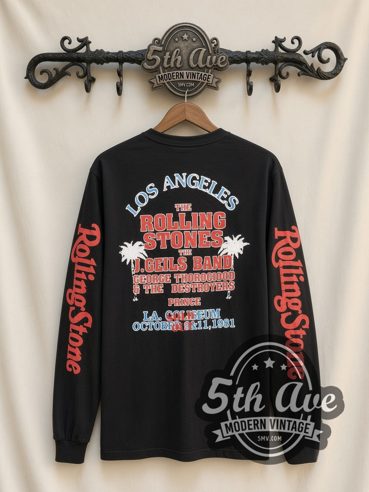 The Rolling Stones – Dragon Stadium – Vintage Band Long Sleeve T-Shirt