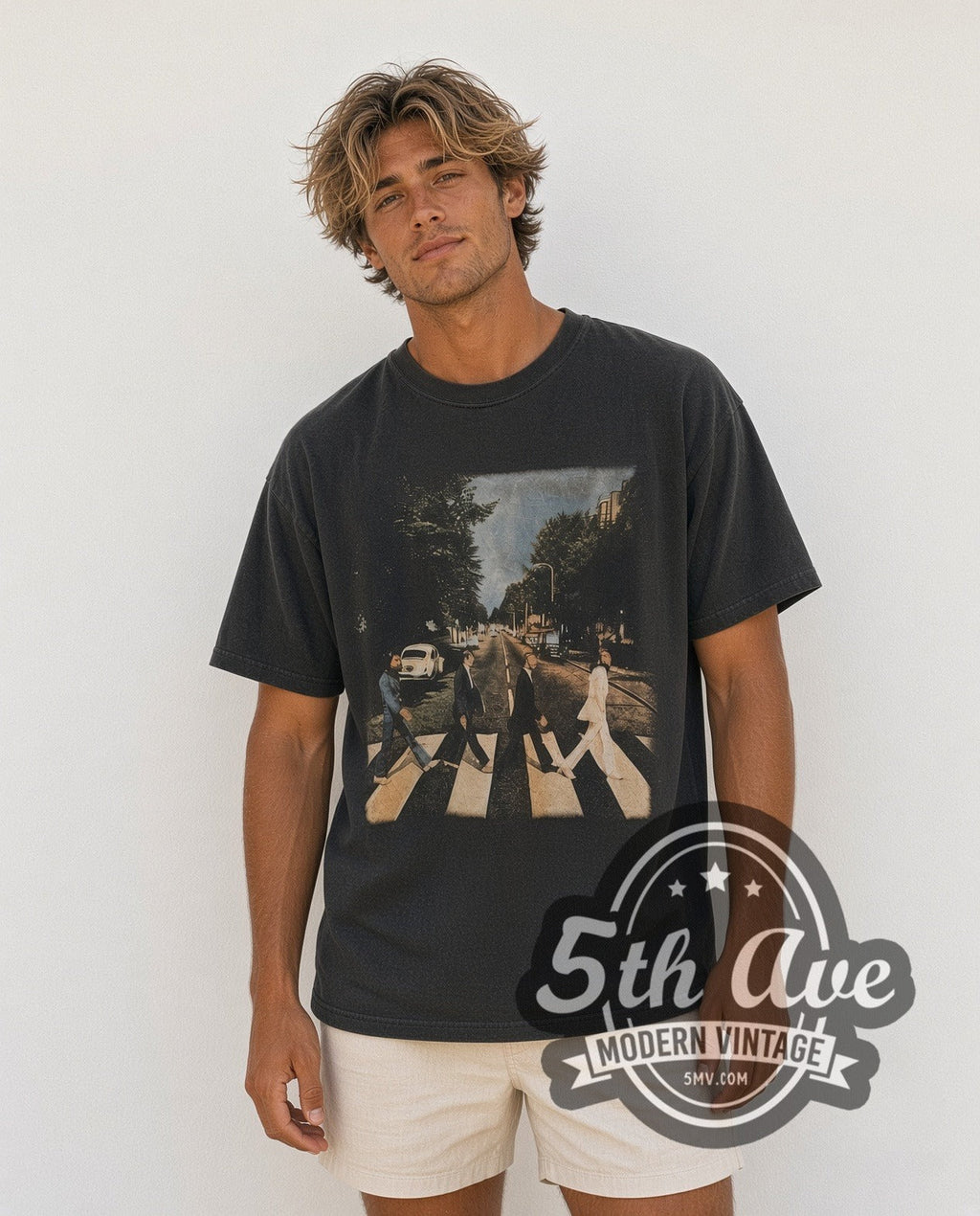 The Beatles – Abbey Road Crossing – Vintage Band T-Shirt