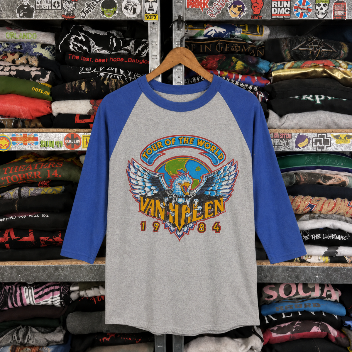 Vintage Van Halen Raglan T-Shirt