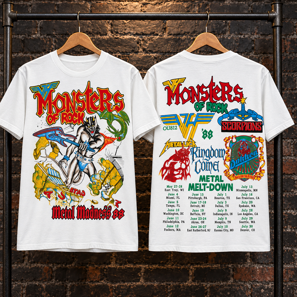 Vintage Monsters of Rock T-Shirt
