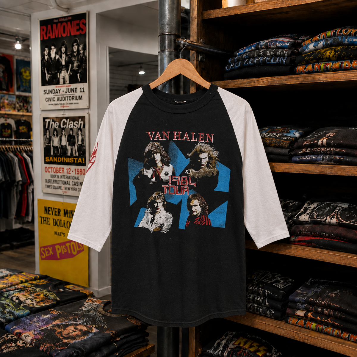 Vintage Van Halen Raglan T-Shirt