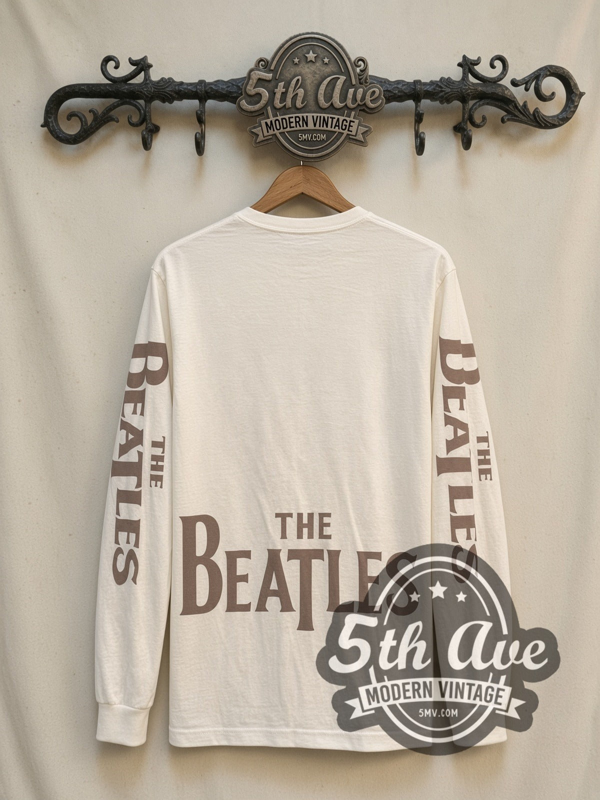 The Beatles – Band Photo – Vintage Band Long Sleeve T-Shirt