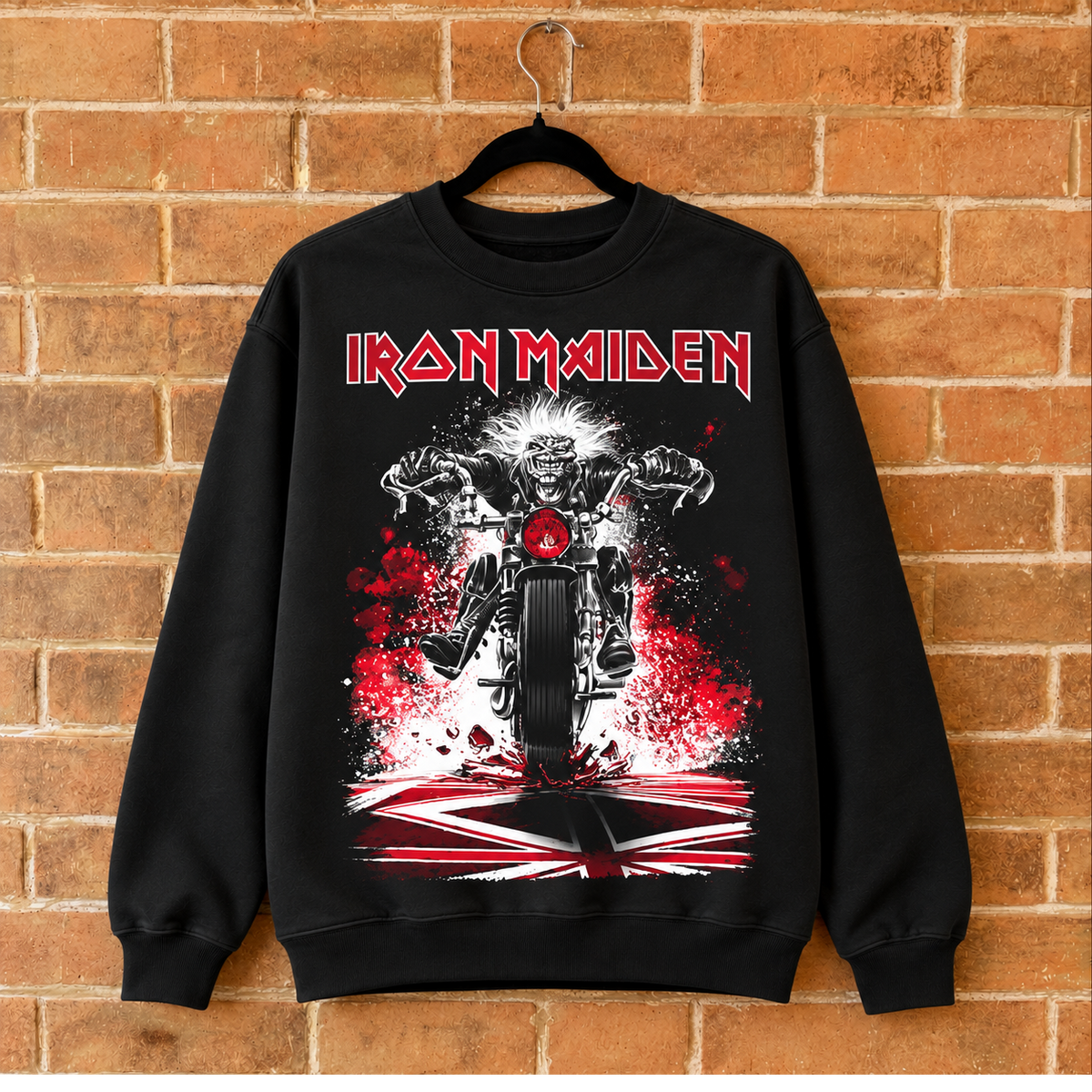 ♠ Iron Maiden Sweatshirt ✦ Iconic & Rare