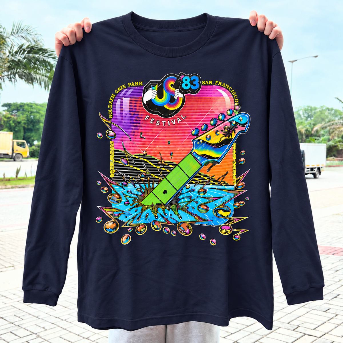 1983 Us Festival Concert Long Sleeve