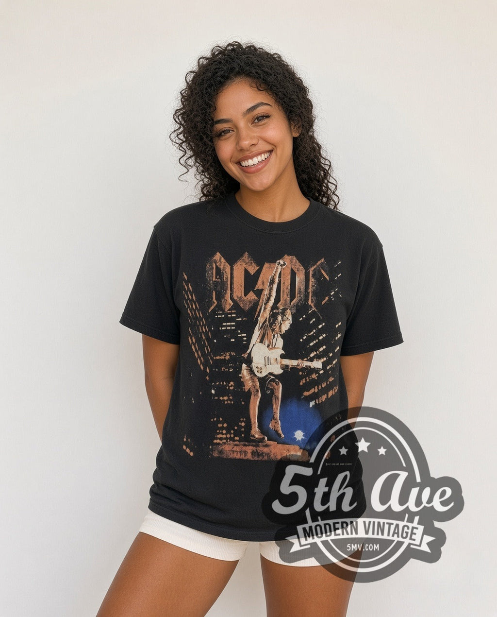 AC/DC – Angus Live (Black) – Vintage Band T-Shirt