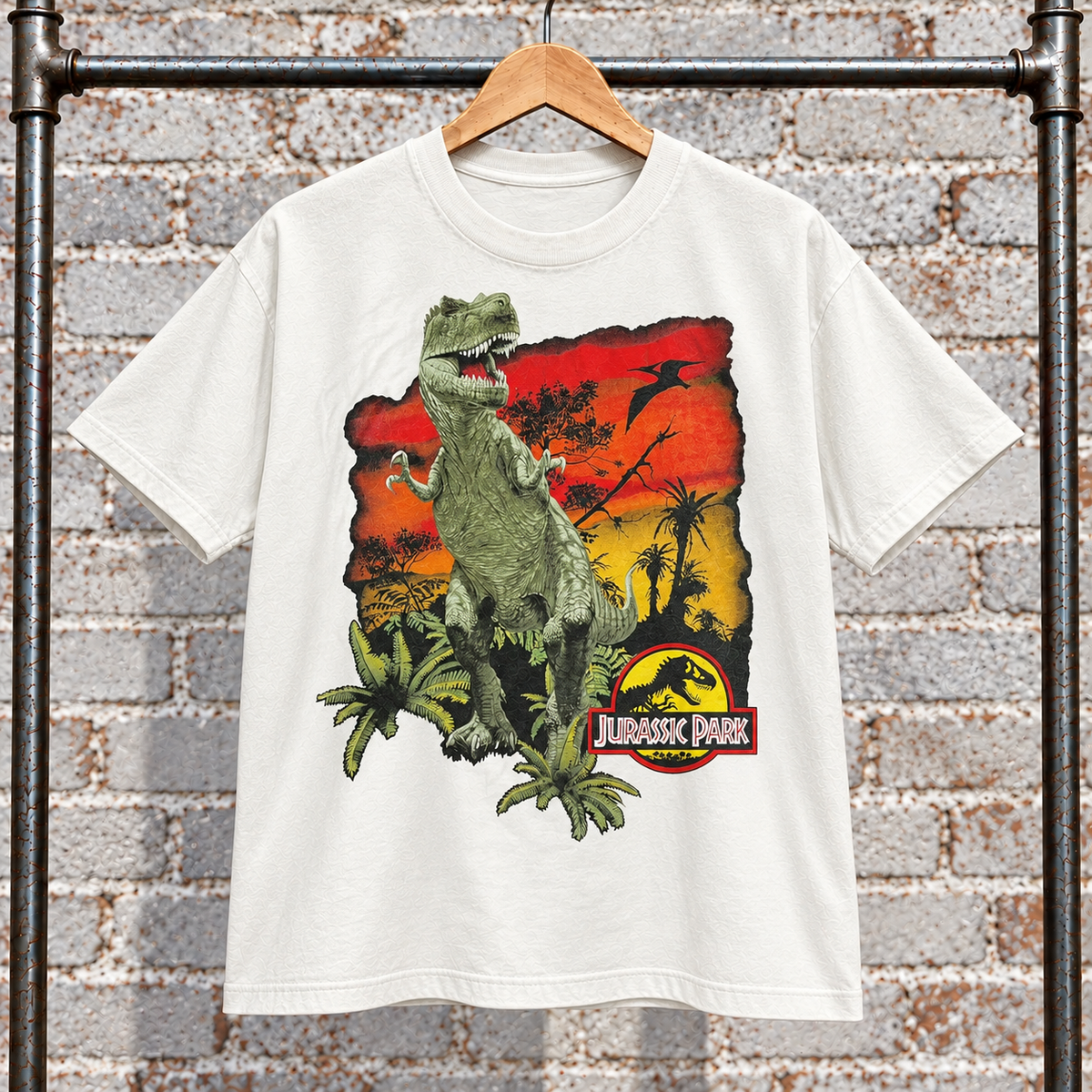 Vintage Jurassic Park Movie T-Shirt