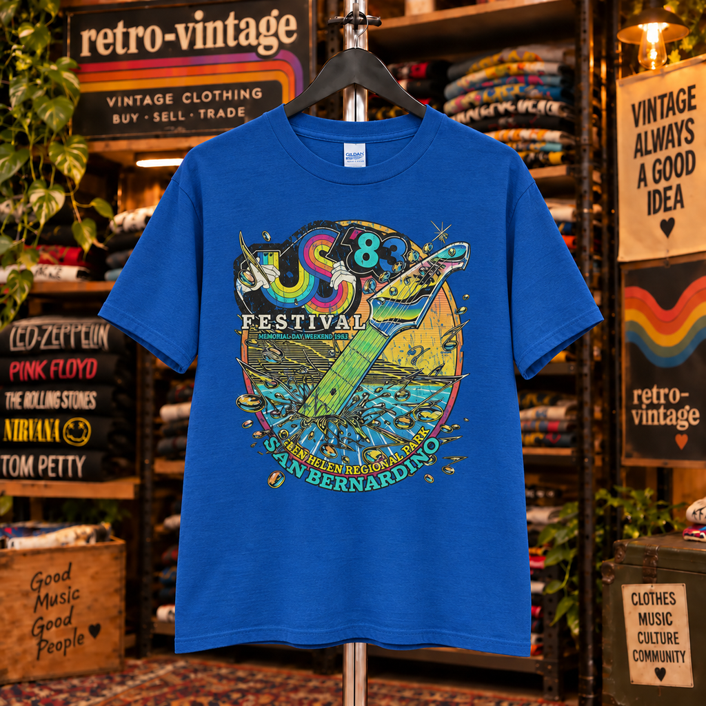 US Festival 1983 F/B Vintage T-Shirt
