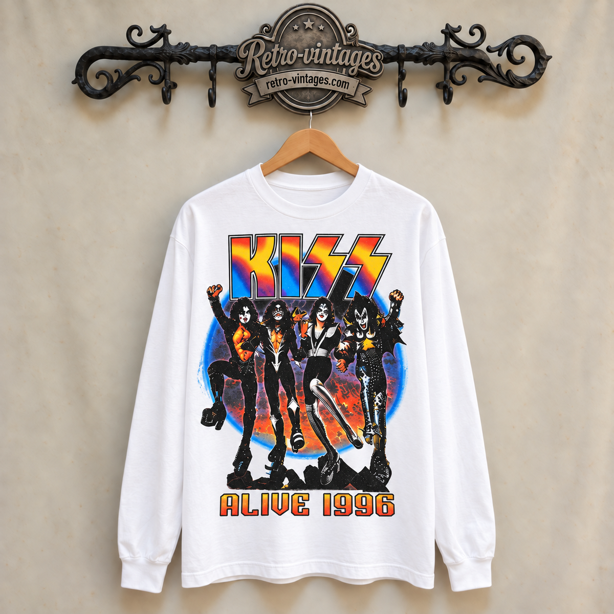 Vintage KISS Band Concert Sweatshirt
