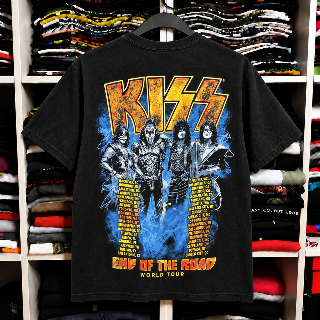Vintage KISS Band Concert T-Shirt