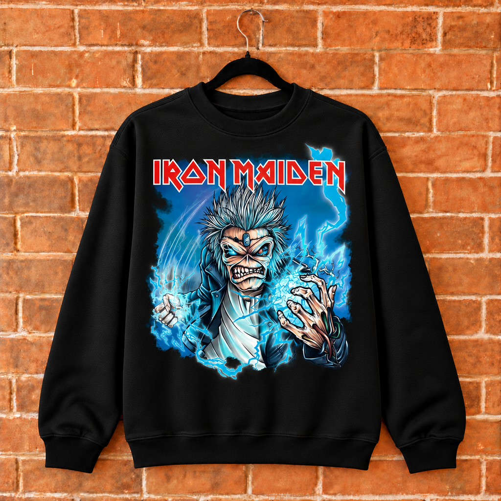 ♠ Iron Maiden Sweatshirt ✦ Iconic & Rare