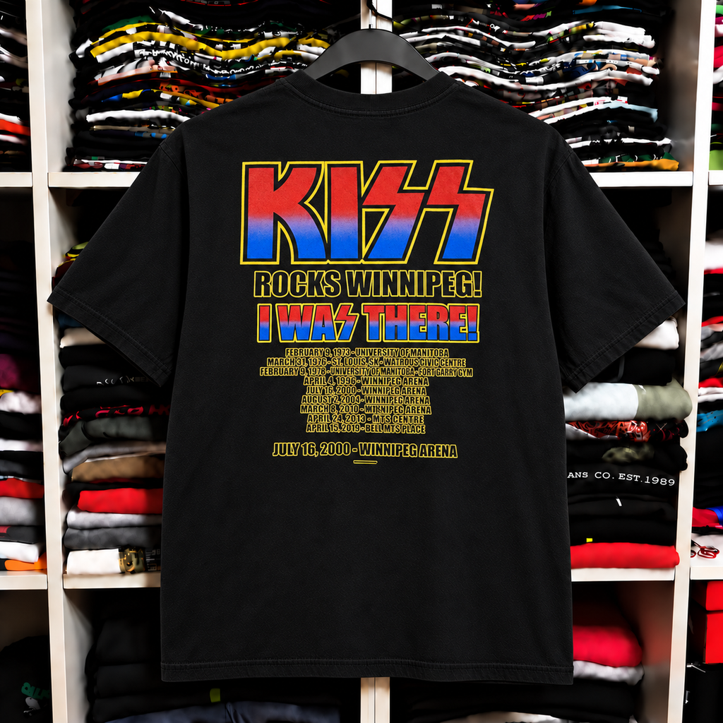 Vintage KISS Band Concert T-Shirt