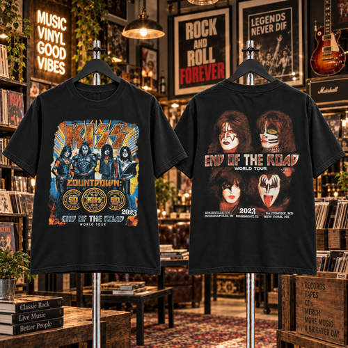Vintage KISS Band Concert T-Shirt