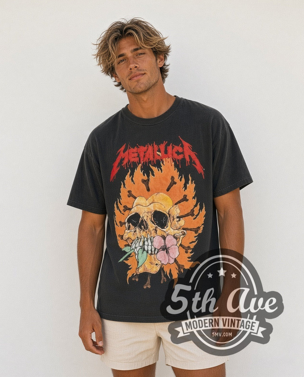 Metallica – Pushead Artwork – Vintage Band T-Shirt