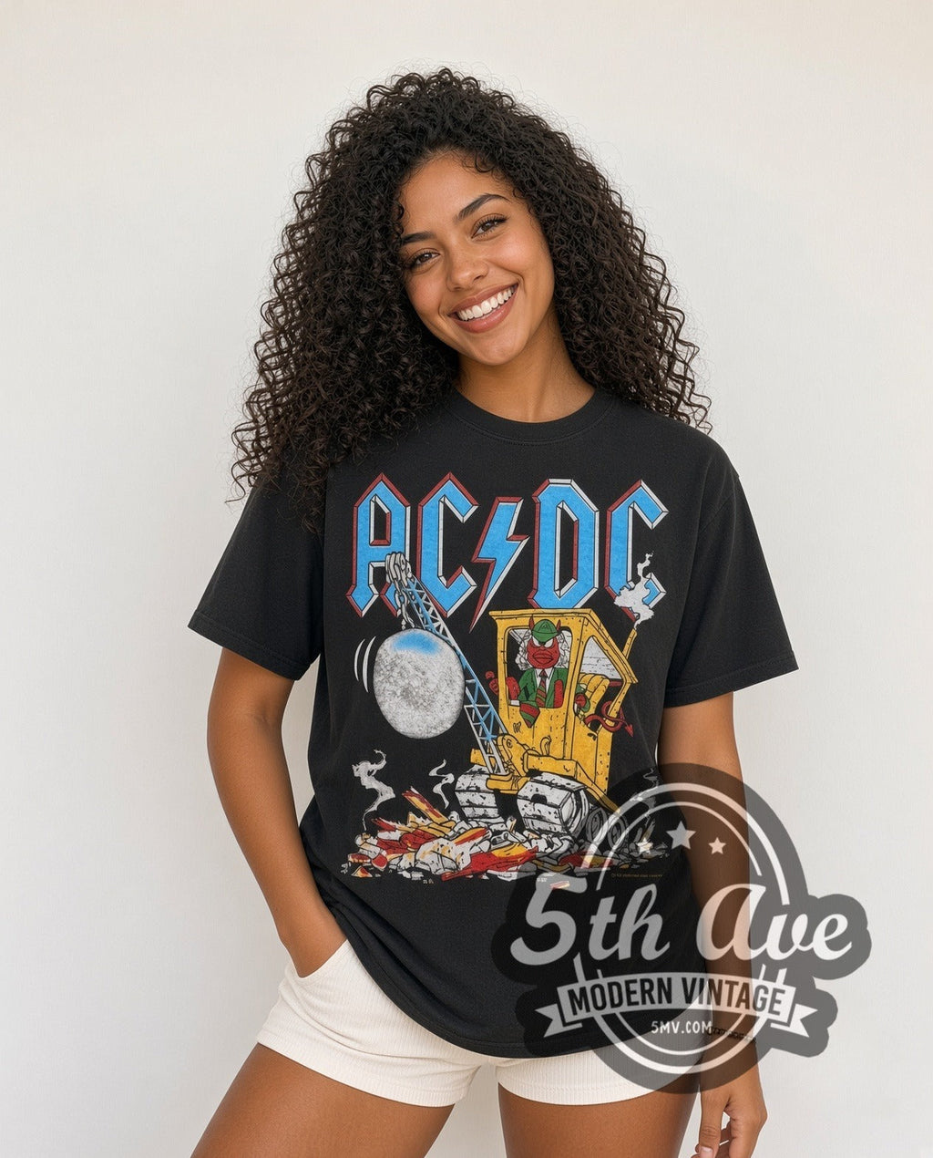 AC/DC – Cannon (Black) – Vintage Band T-Shirt