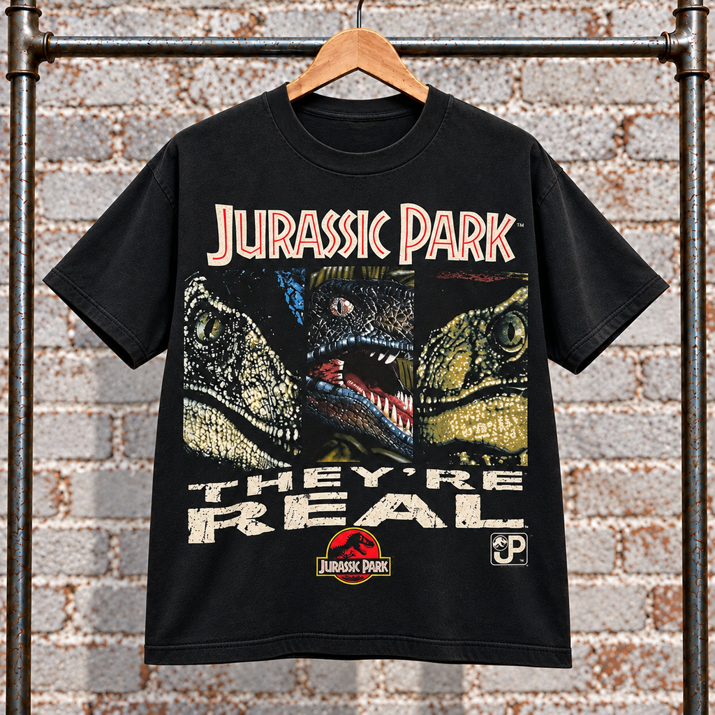 Vintage Jurassic Park Movie T-Shirt