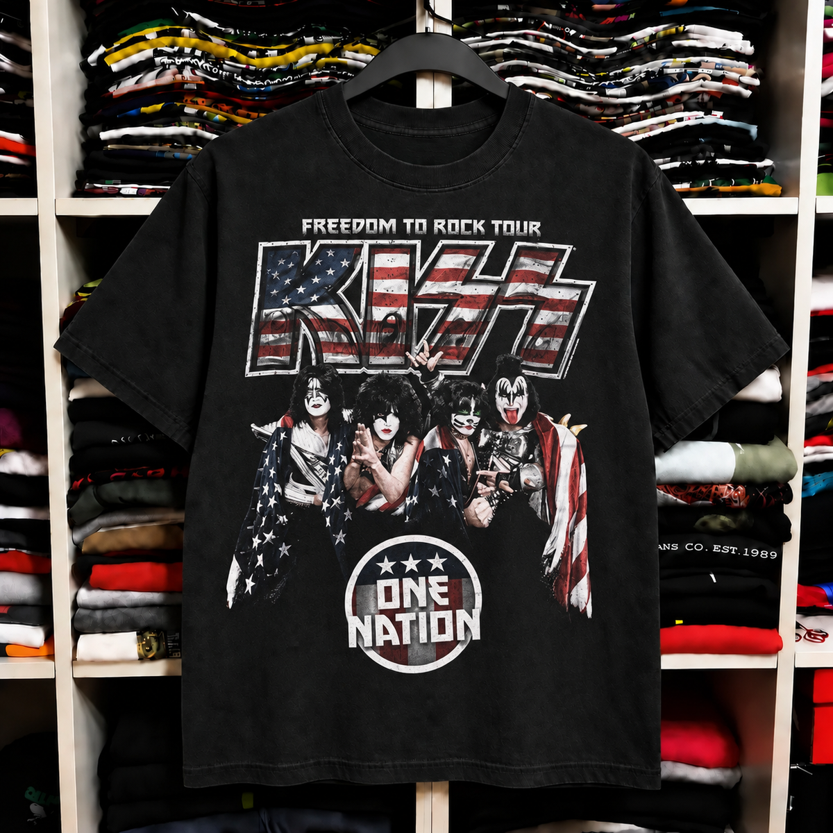 Vintage KISS Band Concert T-Shirt