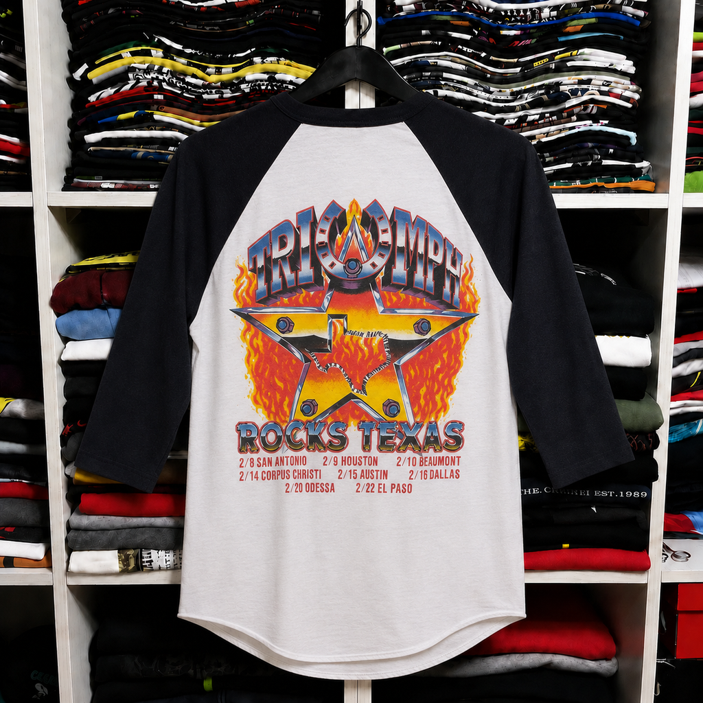 Triumph band raglan t-shirt