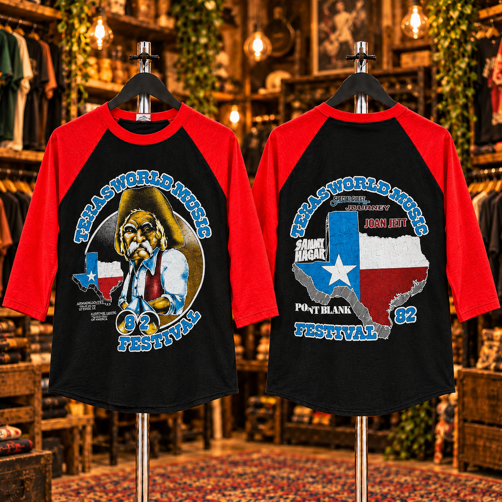 Texas World Music Festival Raglan T-Shirt