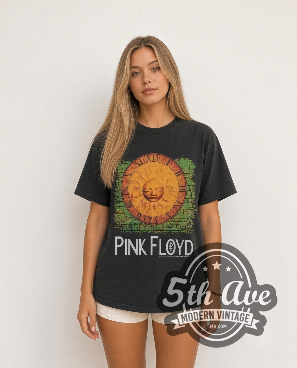 Pink Floyd – Sun (Black) – Vintage Band T-Shirt