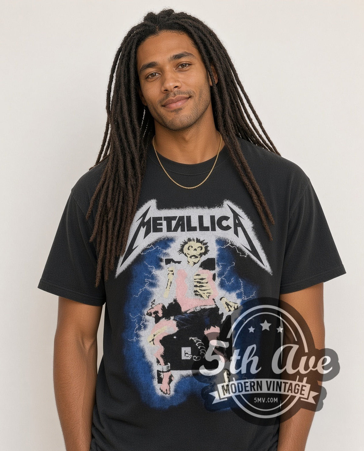 Metallica – Lightning – Vintage Band T-Shirt