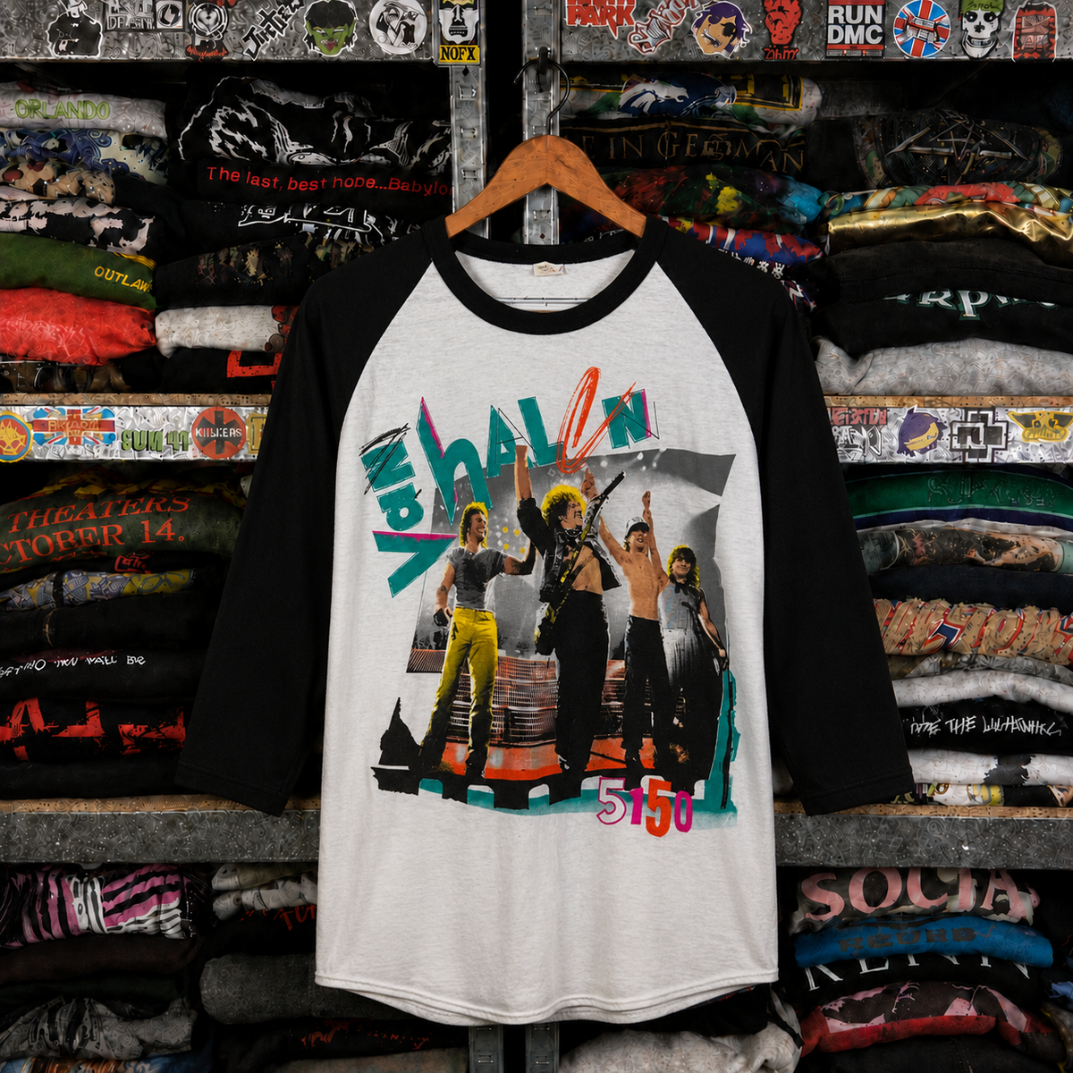 Vintage Van Halen Raglan T-Shirt