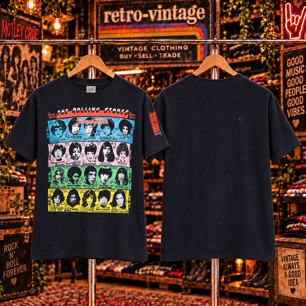 1989 Rolling Stones Steel Wheels T-Shirt