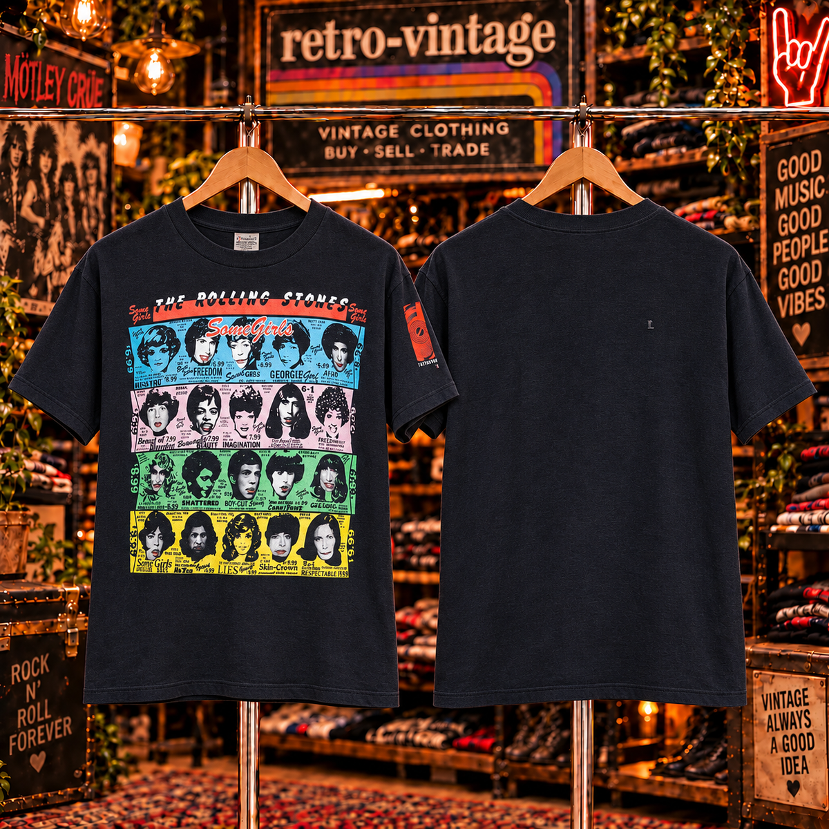 1989 Rolling Stones Steel Wheels T-Shirt