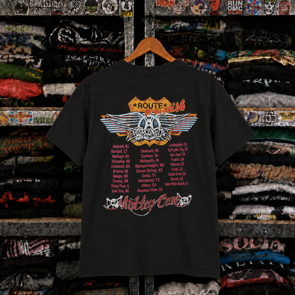 Mötley Crüe Vintage Rare T-Shirt,Nearly Sold Out Collectors Piece