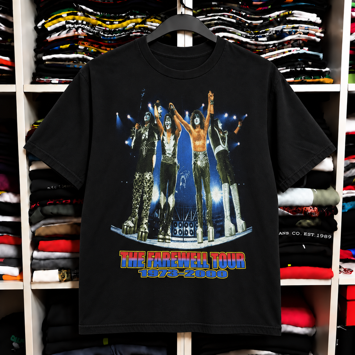 Vintage KISS Band Concert T-Shirt