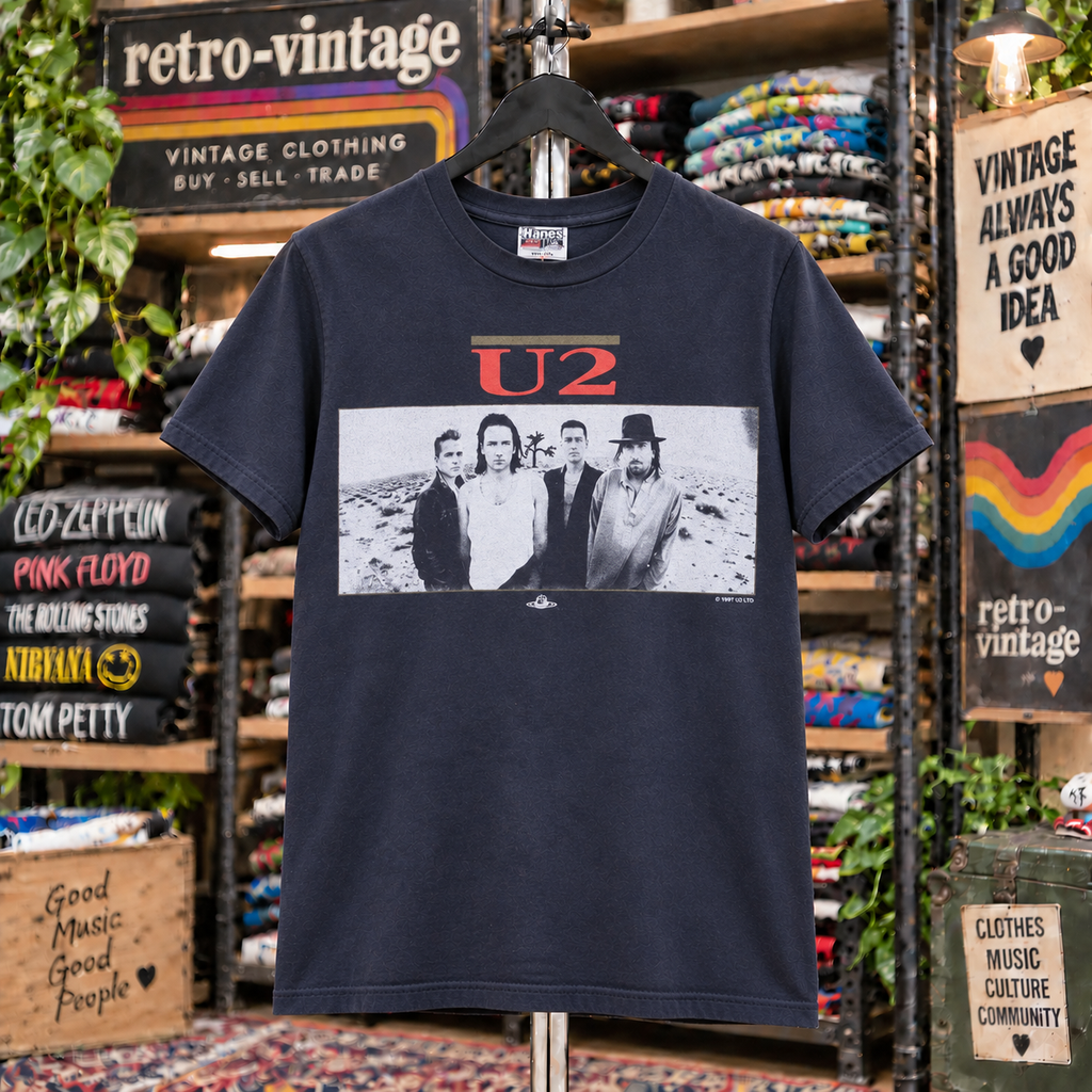 Vintage U2 The Joshua Tree 1987 Tour T-Shirt