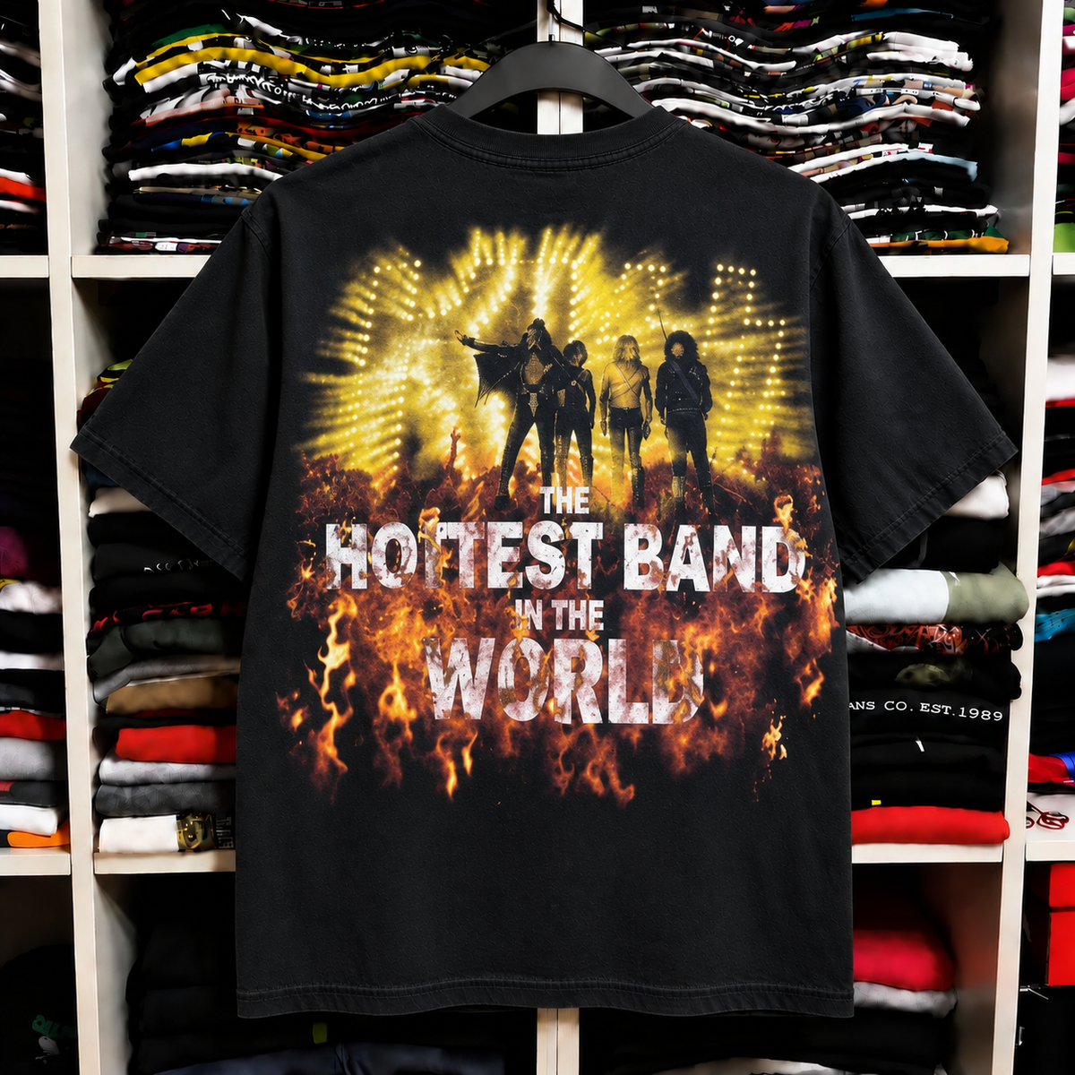 Vintage KISS Band Concert T-Shirt